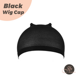JBEXTENSION 1 Pieces Black Wig Cap, Wig Caps for Women Lace Front Wig Stocking Caps for Wigs Wig Cap Black Wig Cap 1 Pcs