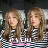 [PRE-ORDER] JBEXTENSION 20 Inches Dark Hazelnut Pre-Cut Side Part Frontlace Glueless Wig CANDI