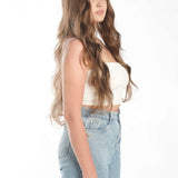 JBEXTENSION GENERATION FIVE 28 Inches Light Brown Body Wave Wig FLAVIA LIGHT BROWN