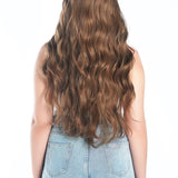 JBEXTENSION GENERATION FIVE 28 Inches Light Brown Body Wave Wig FLAVIA LIGHT BROWN