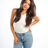 JBEXTENSION 22 Inches Mix Brown Curly Pre-Cut Frontace Wave Glueless Wig CELIA