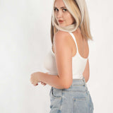 JBEXTENSION 14 Inches Bob Cut Mix Color With Blonde Brown Highlight Free Part Pre-Cut Frontlace Glueless Wig GIULIA BOB CAPPUCCINO (FREE PARTING)