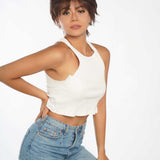 JBEXTENSION Pixie Cut Brown Half Real Human Hair Half Futura Fiber Fashion Wig KIM