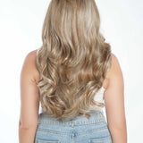 JBEXTENSION 25 Inches Mix Blonde Curly Free Part Pre-Cut Frontlace Glueless Wig EASTER