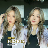 JBEXTENSION FLORIA MONO Full Monofilament Wig 20 Inches Curly Hazelnut Full Mono Lace Glueless with Anti-slip Silicone Strips Wig FLORIA MONO - HAZELNUT【BENDY EAR TABS】