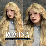 HOT OF SEASON - GENERATION FIVE 28 Inches Long Wave Blonde Wig ROMINA G5