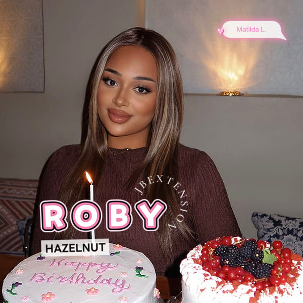 Get this Influencer Look with 22 Inches Hazelnut Blonde ROBY