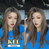[PRE-ORDER] JBEXTENSION 22 Inches Tiramisu Pre-Cut Arc Snowflake Lace Frontlace Glueless Wig KEL ARC - TIRAMISU【BENDY EAR TABS】