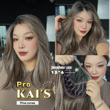 [PRE-ORDER] JBEXTENSION 18 Inches Pine Cones Pre-Cut 13X6 Free Part Snowflake Lace Frontlace Glueless Wig KAI'S PRO - PINE CONES【BENDY EAR TABS】