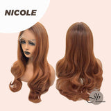 [PRE-ORDER] JBextension 26 Inches Copper Curly Frontlace Wig NICOLE