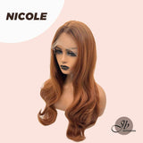 [PRE-ORDER] JBextension 26 Inches Copper Curly Frontlace Wig NICOLE