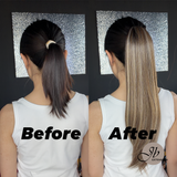 JBEXTENSION 18 Inch Clip Claw  , Wrap in Straight Ponytail Extension for thinning hair STRAIGHT