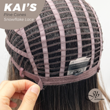 JBEXTENSION 18 Inches Pine Cones Pre-Cut Snowflake Lace Frontlace Glueless Wig KAI'S PINE CONES【PERMATEASE】【BENDY EAR TABS】