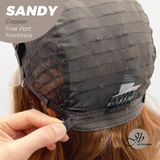 [PRE-ORDER] JBEXTENSION 24 Inches Copper Curly 13X6 Lace Free Part Frontlace Glueless Wig SANDY COPPER