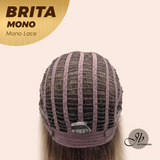 [PRE-ORDER] JBEXTENSION BRITA MONO Monofilament Handmade Wig 6X5 Full Monofilament Hand Tied Top Wig 22 Inches Light Blonde Mono Lace Wig with Anti-slip Silicone Strips Glueless Wig BRITA MONO【BENDY EAR TABS】