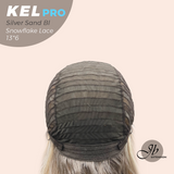 [PRE-ORDER] JBEXTENSION 22 Inches Silver Sand Blonde Pre-Cut 13X6 Free Part Snowflake Lace Frontlace Glueless Wig KEL PRO - SILVER SAND BLONDE【BENDY EAR TABS】