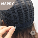 JBEXTENSION 18 Inches Ash Brown Women Fashion Full Machine Wig MADDY【PERMATEASE】