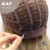 [PRE-ORDER] JBEXTENSION 20 Inches Mix Blonde Long Pre-Cut T Part Snowflake Lace Frontlace Glueless Wig KAT【BENDY EAR TABS】