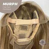 JBEXTENSION 28 Inches Mix Brown Straight Lace Front Wig.Pre Plucked 6*14 HD Transparent Lace Frontal wig MURPH