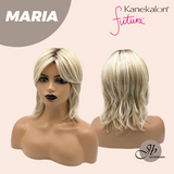 JBEXTENSION 12 Inches Short Blonde Women Fashion Full Machine Wig MARIA【PLUS PERMATEASE】【BENDY EAR TABS】