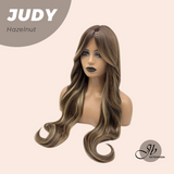JBEXTENSION 26 Inches Long Curly Hazelnut Wig JUDY HAZELNUT