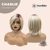 [PRE-ORDER] JBEXTENSION 12 Inches Mix Blonde Pre-Cut Side Part Snowflake Lace Frontlace Glueless Wig CHARLIE【BENDY EAR TABS】