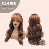 JBEXTENSION PELUCA MUJER 22 PULGADAS COLOR MARRÓN CLARO CON FLECOS CLAIRE