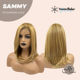 JBEXTENSION 15 Inches Honey Blonde Pre-Cut Snowflake Lace Frontlace Glueless Wig SAMMY【PERMATEASE】