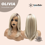 [PRE-ORDER] JBEXTENSION 17 Inches Mix Blonde Pre-Cut Side Part Snowflake Lace Frontlace Glueless Wig OLIVIA SNOWFLAKE【BENDY EAR TABS】