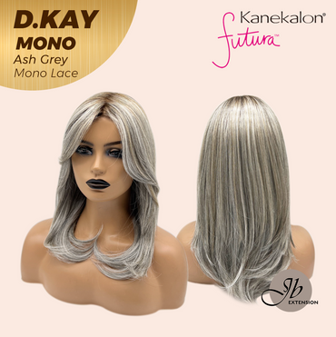 JBEXTENSION Peluca marrón recta de 22 pulgadas con flequillo ELENA B BROWN