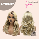 JBEXTENSION 18 Inches Curly Blonde Women Fashion Full Machine Wig LINDSAY【PERMATEASE】