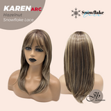 [PRE-ORDER] JBEXTENSION 18 Inches Hazelnut Pre-Cut Arc Snowflake Lace Frontlace Glueless Wig KAREN HAZELNUT【BENDY EAR TABS】