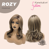JBEXTENSION 17 Inches Hazelnut Curly Women Fashion Full Machine Wig ROZY HAZELNUT【PLUS PERMATEASE】【BENDY EAR TABS】