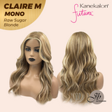 [PRE-ORDER] HOT OF SEASON - CLAIRE MONO RAW SUGAR BLONDE Partial Monofilament Wig 22 Inches Raw Sugar Blonde Partial Mono Lace Glueless Wig Claire Mono Raw Sugar Blonde