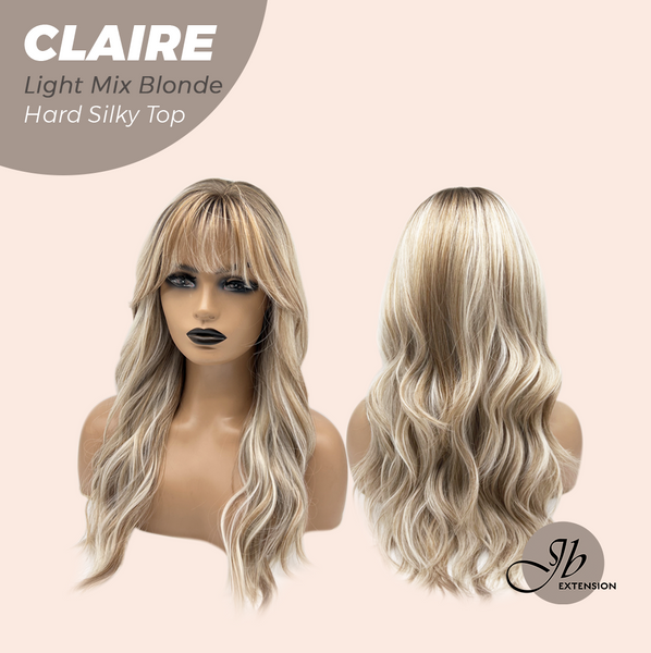 JBEXTENSION 22 Inches Scalpiana Light Mix Blonde 3.5X4 Hard 