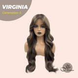 JBEXTENSION GENERATION FIVE 26 Inches Curly Cold Brown Wig VIRGINIA G5