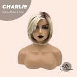 [PRE-ORDER] JBEXTENSION 12 Inches Mix Blonde Pre-Cut Side Part Snowflake Lace Frontlace Glueless Wig CHARLIE【BENDY EAR TABS】