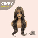 JBEXTENSION GENERATION FIVE 28 Inches Curly Cold Brown Wig CINDY G5