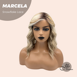 [PRE-ORDER] JBEXTENSION 15 Inches Blonde Pre-Cut Side Part Snowflake Lace Frontlace Glueless Wig MARCELA【BENDY EAR TABS】