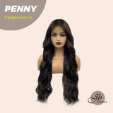 JBEXTENSION GENERATION FIVE 28 Inches Midnight Brown( Black/Brown) Wave Wig PENNY G5