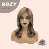JBEXTENSION 17 Inches Hazelnut Curly Women Fashion Full Machine Wig ROZY HAZELNUT【PLUS PERMATEASE】【BENDY EAR TABS】