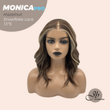 [PRE-ORDER] JBEXTENSION 16 Inches Hazelnut Pre-Cut 13X6 Free Part Snowflake Lace Frontlace Glueless Wig MONICA PRO - HAZELNUT【BENDY EAR TABS】