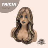 JBEXTENSION 23 Inches Curly Hazelnut Wig TRICIA HAZELNUT