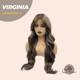 JBEXTENSION GENERATION FIVE 26 Inches Curly Cold Brown Wig VIRGINIA G5