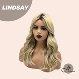 JBEXTENSION 18 Inches Curly Blonde Women Fashion Full Machine Wig LINDSAY【PERMATEASE】