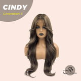 JBEXTENSION GENERATION FIVE 28 Inches Curly Cold Brown Wig CINDY G5