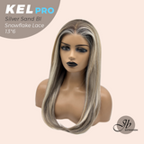 [PRE-ORDER] JBEXTENSION 22 Inches Silver Sand Blonde Pre-Cut 13X6 Free Part Snowflake Lace Frontlace Glueless Wig KEL PRO - SILVER SAND BLONDE【BENDY EAR TABS】