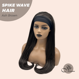 JBEXTENSION 26 Inches Long Wave Ash Brown Headband Wig CURVE WAVE - ASH BROWN