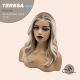 [PRE-ORDER] JBEXTENSION 18 Inches Blonde Pre-Cut 13X6 Free Part Snowflake Lace Frontlace Glueless Wig TERESA PRO - BLONDE【BENDY EAR TABS】