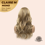 [PRE-ORDER] HOT OF SEASON - CLAIRE MONO RAW SUGAR BLONDE Partial Monofilament Wig 22 Inches Raw Sugar Blonde Partial Mono Lace Glueless Wig Claire Mono Raw Sugar Blonde